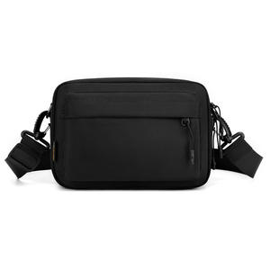Sac bandoulière homme Wepower, petit, en nylon léger, usage quotidien, noir, gris, bleu foncé, couleur unie, été 2025 - Product Image 2