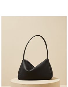 Designer Clutch Bag for Women Genuine Leather Underarm Bag <b>Small</b> <b>Purse</b> With Zipper Closure Cowhide Tote Handbag - Product Image 5