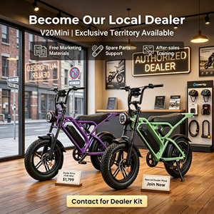 Bicicleta Eléctrica con Llantas Gruesas de 16 Pulgadas, Diseño Italiano, 36V, Mini Ebike, Disponible en Italia, Envío desde Almacenes en EU, US y AU - Product Image 1