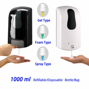 Dispenser <span class=keywords><strong>di</strong></span> <span class=keywords><strong>Sapone</strong></span> OEM Fornitura <span class=keywords><strong>di</strong></span> Fabbrica Commerciale Pubblico in ABS da Parete con Sensore Touchless <span class=keywords><strong>Automatico</strong></span> Manuale per Mani a Spray Gel Liquido Schiuma - Product Image 2
