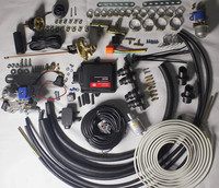 Kit de Conversión GLP para Coche Estilo ECU AEB MP48 Nuevo para Motor de 4 Cilindros Equipo de Conversión de Gasolina a Gas