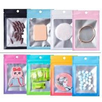 Mini Sacs Plastiques Ziplock Personnalisés, Sachets à Fermeture Éclair Refermables pour Emballage, Sacs Ziplock en Feuille d'Aluminium Mylar avec Fenêtre