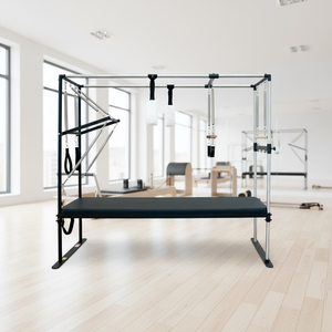 Commande minimum 1 - Fournisseur Fabricant - Machine de fitness haut de gamme - Cadillac Pilates professionnel en aluminium noir pour usage commercial - Product Image 1