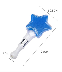 Commercio all'ingrosso bagliore luminoso bastone magico multiuso pentagramma lampeggiante stella Glow Stick promozionale del giocattolo luminoso stelle magiche - Product Image 5