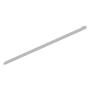 Pronto per la spedizione di Fine <span class=keywords><strong>uomo</strong></span> donna bracciale di lusso gemma <span class=keywords><strong>925</strong></span> argento bracciale gemma catena Tennis 5mm Moissanite catena Tennis - Product Image 6