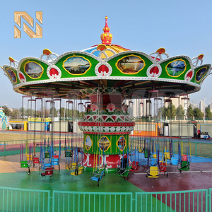 Silla Voladora de 36 Asientos y 11 m para Parque de <span class=keywords><strong>Atracciones</strong></span>, 23.5 kW, 8.5 m de Altura, Columpio para Parque Temático <span class=keywords><strong>en</strong></span> Venta - Product Image 5