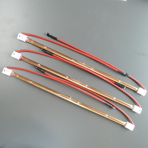 China Factory Gold <strong>Element</strong> <strong>Infrared</strong> 2000W <strong>Quartz</strong> Heating Tube <strong>Halogen</strong> Heating Lamp - Product Image 2