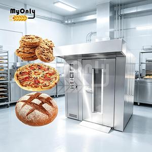 MY Commercial Diesel 36 Tray Cookie Bread Four rotatif à air chaud au gaz pour la boulangerie - Product Image 1