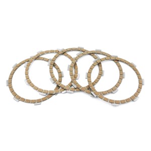 Plaquettes d'embrayage semi-métalliques 5 pièces/ensemble, directement de l'usine, pour YBR 125, haute performance en matière de friction - Product Image 1