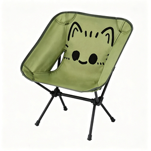 Sedia Pieghevole Portatile per Campeggio, Sedia a Mezzaluna, Sedia in Lega di Alluminio, per Riposini Pomeridiano - Product Image 2