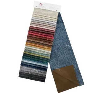 Yp452hometextile Chất Lượng Cao Dệt Kim In Emboss Dứa Kiểm Tra Nhung Vải Sofa Và Bọc - Product Image 1