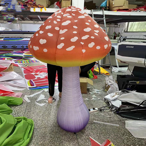 Nhà máy tùy chỉnh thực hiện lớn Inflatable Phi Hành Gia phim hoạt hình nhân vật Inflatable Dora cho thanh trang trí - Product Image 5