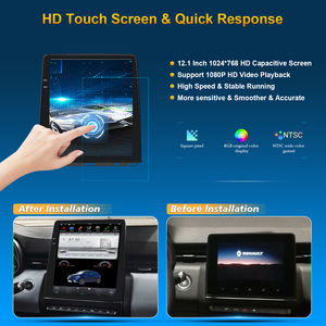 Écran tactile 10,4 pouces pour Renault <span class=keywords><strong>CLIO</strong></span> <span class=keywords><strong>5</strong></span> 2019- Version haut de gamme OEM CarPlay sans fil Android Auto GPS WiFi BT avec CANBUS - Product Image 3