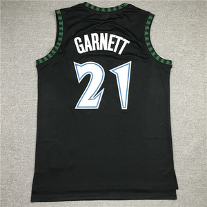 Maillot de basket-ball cousu 3 Jaden <span class=keywords><strong>McDaniels</strong></span> 5 Anthony Edwards 21 Kevin Garnett 0 Donte DiVincenzo Hommes S-2XL - Product Image 4