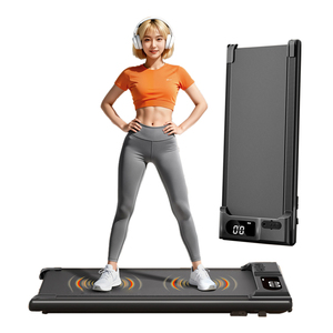 Tapis de <span class=keywords><strong>course</strong></span> électrique portable sans fil, pliable, avec inclinaison manuelle, vibrations, petit format, pour la maison, le bureau et la salle de sport - Product Image 1