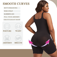 Body sculptant grande taille en nylon, coupe ajustée, pour yoga et compression, idéal pour le shapewear tricoté