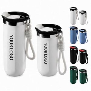 Custom logo 12 oz 16 oz Wholesale Coffee Tumbler Stainless Steel Vacuum Insulated Promotional Gift Travel Coffee Mug With Lid - Product Image 1