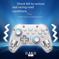 Controlador de Juego Portátil con Nueve Ejes, Auto-Fire Magnético, Iluminación RGB, Control por Voz con Tecla C, Joystick de Efecto Hall, Compatible