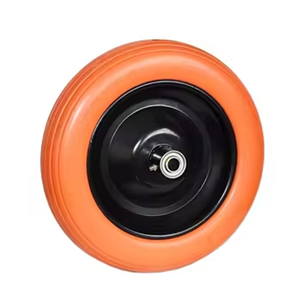 Durevole Flat Free 16 pollici PU gommapiuma ruote per carriola carrello a mano camion pneumatici per la vendita - Product Image 1