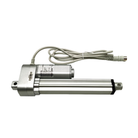 Actionneur linéaire électrique DC 24V mini solaire robuste IP66 étanche 100 mm 2000N 3000N avec capteur Hall