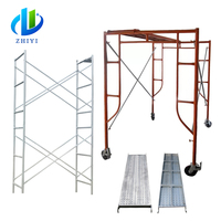 Garruchas, Accesorios para Puntales Metálicos, Escalera, Andamios de Acero Manuales Usados, Móviles, de China, de 20 Pies