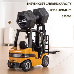 <span class=keywords><strong>Huina</strong></span> <span class=keywords><strong>1577</strong></span> PRO, chariot élévateur radiocommandé à l'échelle 1:14, 4 roues motrices, avec fourche en alliage et capacité de levage de 2500g, prêt à l'emploi (RTR) - Product Image 3
