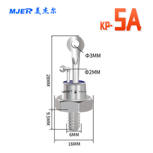 KP5A KP10A 1600V パワー相 DC スタッド制御サイリスタ スパイラルサイリスタ <span class=keywords><strong>KP20A</strong></span> サイリスタ - Product Image 2