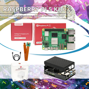 Raspberry Pi 5 Development Board Kit Complete Module 2/4/8GB RAM 4B Case Linux SPI Interface - Product Image 2
