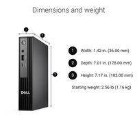 Computadora de Escritorio de Alto Rendimiento Pro QCM1250, Core Ultra5-235T, 8G, 512G, Win11Pro, Wi-Fi 6E