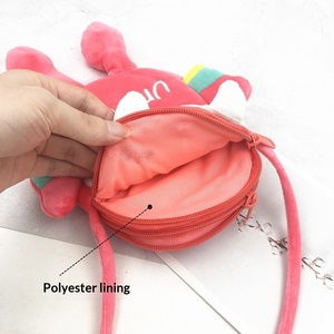 Borsa a tracolla per telefono a forma di avocado, unisex, simpatica, in peluche, monospalla, versatile, morbida, da ragazza, con cerniera, portamonete, stile street - Product Image 2