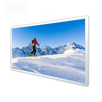 Layar LCD Gantung Dinding Horizontal Warna Putih 42/43 Inci, Layar Digital 43 Inci, Billboard LED, Signage Digital