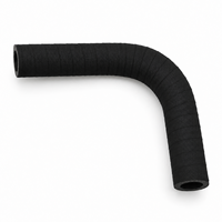 Tuyau coudé en caoutchouc EPDM préformé à petit diamètre, tricoté en aramide, pour refroidissement liquide de serveurs de centre de données sur mesure