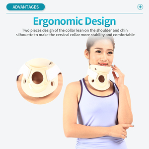 Collier cervical universel soutien du cou en mousse correcte soulage la douleur orthèse de soutien du cou pour femmes hommes collier de cou - Product Image 3