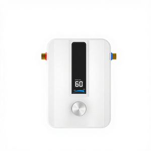 <span class=keywords><strong>Scaldabagno</strong></span> Elettrico Istantaneo Senza Serbatoio da 11KW per Uso Domestico, Riscaldamento Istantaneo, Display LED Temperatura, Senza Plastica, Autoportante, Standard EU, Salvaspazio - Product Image 6