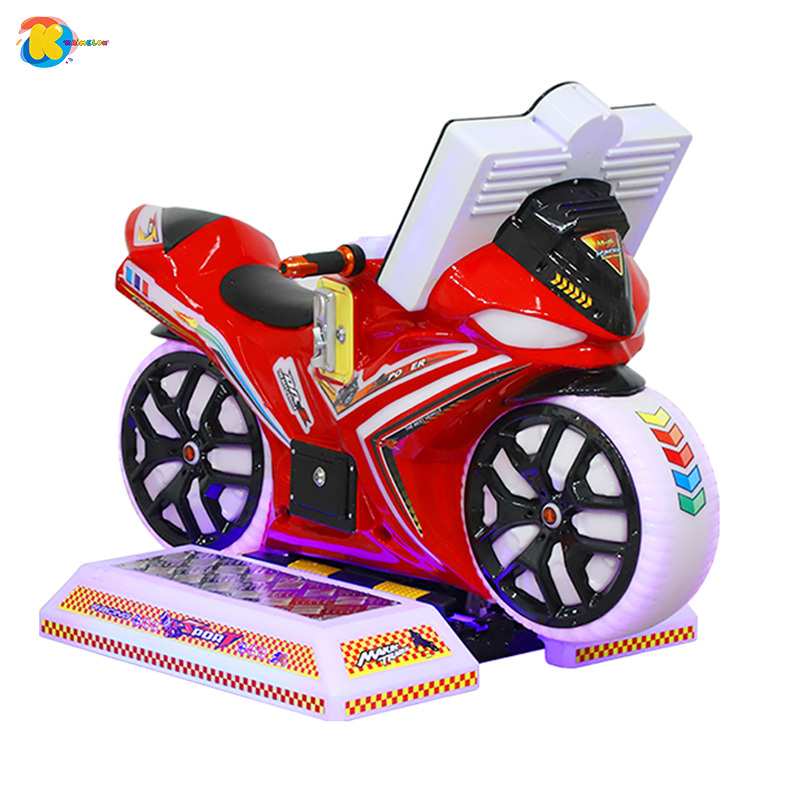 Coin Operated Kids Motorcycle Arcade Simulator