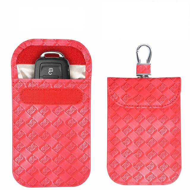 Custom RFID Signal Blocker Pouch Faraday Pouch Car Key Bag for Men