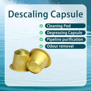 <span class=keywords><strong>Capsules</strong></span> de nettoyage pour machine à café Xiaomi, en aluminium, jetables, élimination des restes de café en un clic - Product Image 2