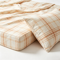 Lot de liquidation de parures de lit en microfibre de polyester : drap-housse, housse de couette, taies d'oreiller – Vente en gros