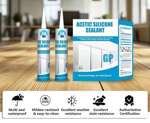 El adhesivo impermeable a base de ácido acético puede adherirse a <span class=keywords><strong>la</strong></span> mayoría de superficies no porosas. Sellador de <span class=keywords><strong>silicona</strong></span> GP Acetate para uso en <span class=keywords><strong>la</strong></span> cocina - Product Image 5