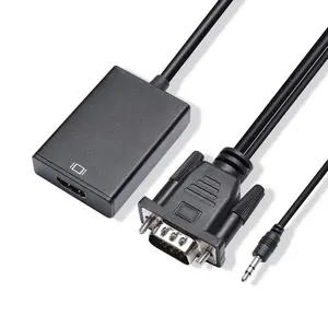 โรงงานขายส่ง VGA HDMI Adapter 3.5 มม.AV & USB VGA TO HDMI Converter