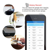 Ouvre-porte de garage automatique intelligent Tuya WiFi à vente chaude avec contrôle par application PST-WD400A