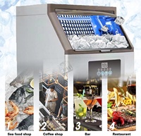 Machines À Glaçon Italien Commercial Industrielle Professionnel Cube Machine À Glace Alimentaire