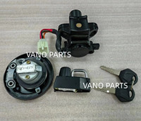 Ensemble de clés de contact et de serrure de réservoir de carburant pour moto WANOU KLX150L
