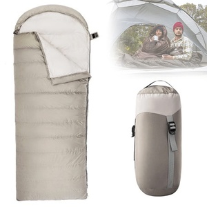 Sac de couchage en duvet extra chaud, adapté aux températures froides, pour le camping d'hiver, les aventures en montagne et les activités de plein air - Product Image 1