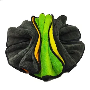 1200Gsm Microvezel Washanddoekjes Vegen Autooldroogdoek Microfiber Droge Autohanddoek