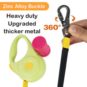 360 °   Laisse Rétractable Automatique Anti-Emmêlement à Un Bouton pour Chien, <span class=keywords><strong>Corde</strong></span> de Traction à Motif Imprimé en ABS pour Petits et Moyens Chiens - Product Image 5