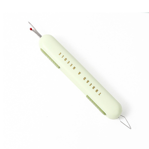 Enhebrador de agujas estirable 2 en 1, desgarrador de costuras, removedor de costura, herramienta doméstica, <span class=keywords><strong>aguja</strong></span> <span class=keywords><strong>para</strong></span> coser a mano, accesorios de costura - Product Image 2