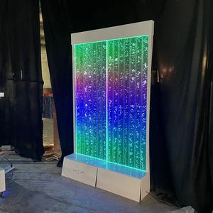 Écran LED décoratif pour cloison de <span class=keywords><strong>danse</strong></span> mur rideau de bulles d'eau en acrylique - Product Image 2