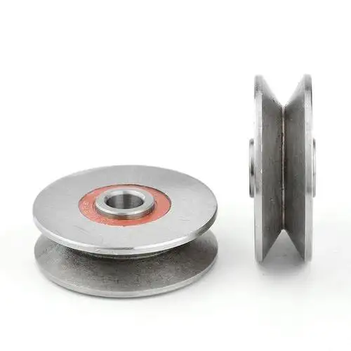 Customized Pulley bearing Roller bearing U V H Groove bearing 608 6201 6202