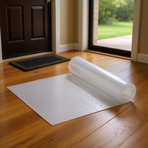 Protecteur de tapis en PVC, rectangulaire, 4 pieds x 15 pouces, anti-rayures, pour entrée, toutes saisons - Product Image 2